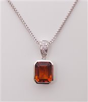 Pendentif Recarlo Femme in Or Topazio 0.12 Ct TOPAZIOGIALLO - TOPAZIOGIALLO